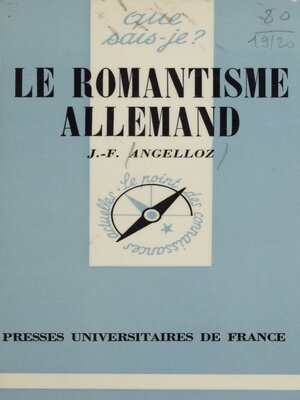 cover image of Le Romantisme allemand